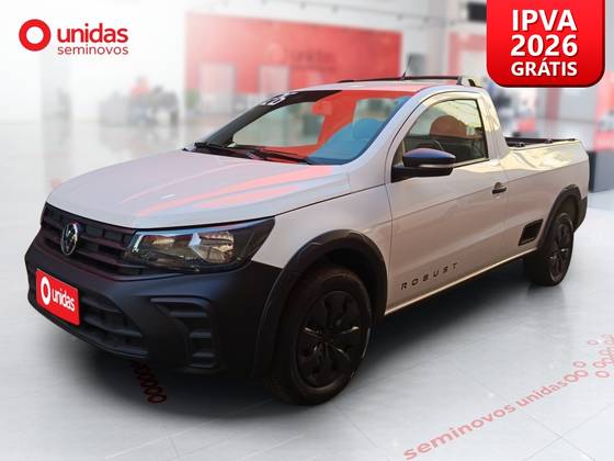 VOLKSWAGEN SAVEIRO 1.6 MSI ROBUST CS 16V FLEX 2P MANUAL VOLKSWAGEN SAVEIRO 1.6 MSI ROBUST CS 16V FLEX 2P MANUAL